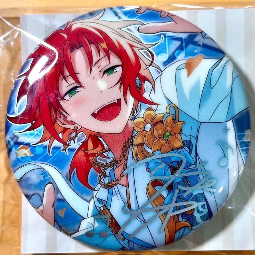 あんスタ 月永レオ 中国限定 繁夢缶バッジ 月永レオ 繁夢 缶バッジ