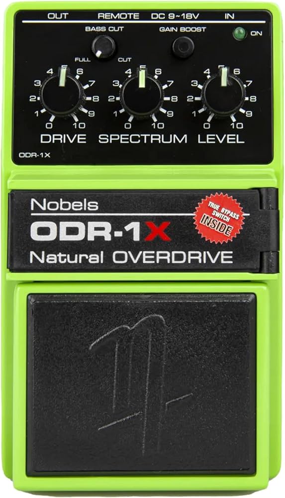 Amazon.com: Nobels ODR-1X Natural Overdrive Pedal : Musical