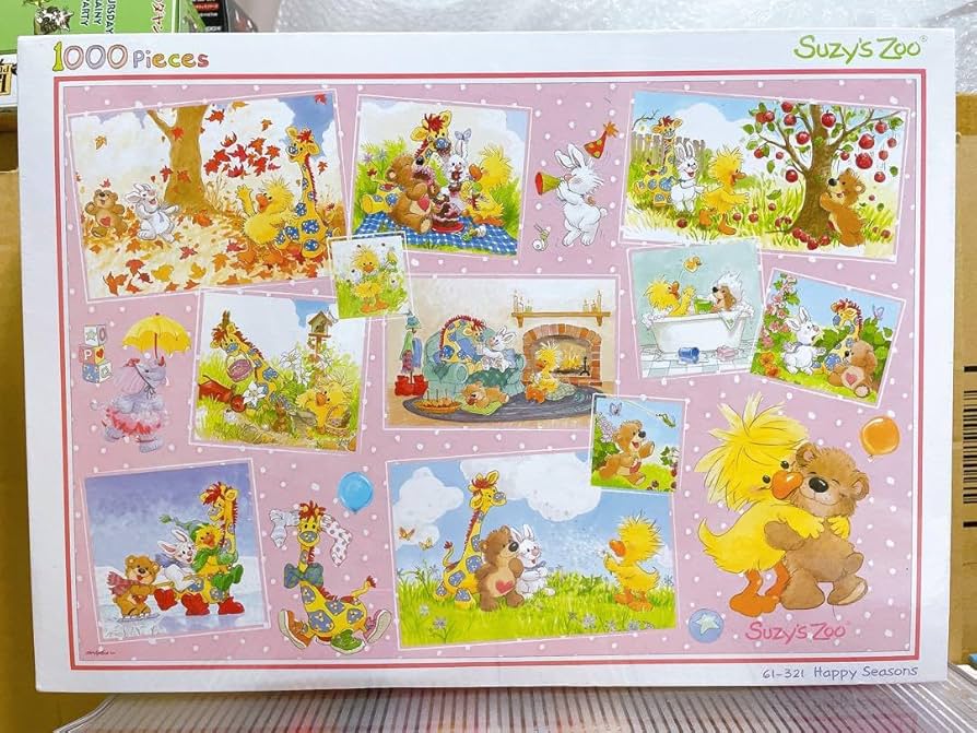 廃盤 未開封 Suzy's Zoo スージーズー 1000ピース ジグソーパズル