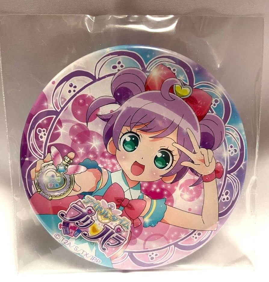 プリパラ 注文 らぁらバースデー缶バッジ 真中らぁら プリパラ 真中ら