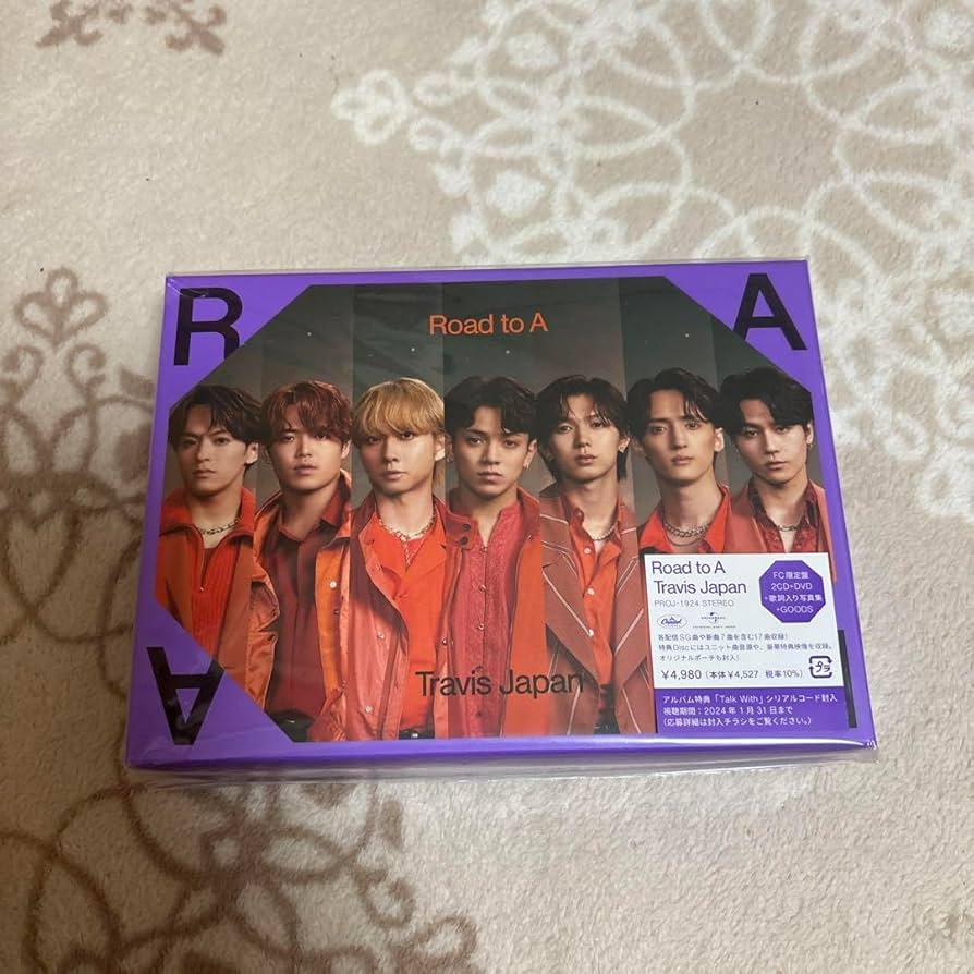 通常盤付☆Travis Japan Road to A 1stアルバムCD FC