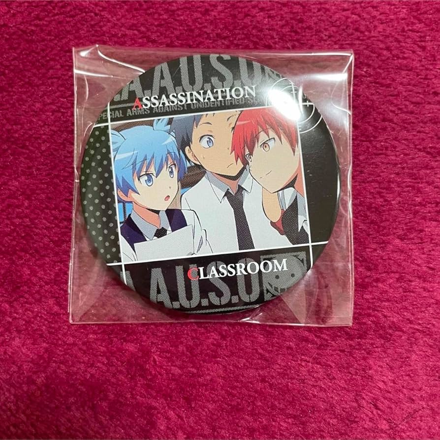 8月22日迄】暗殺教室 赤羽業 缶バッジ 15個セット 8月22日迄】暗殺教室