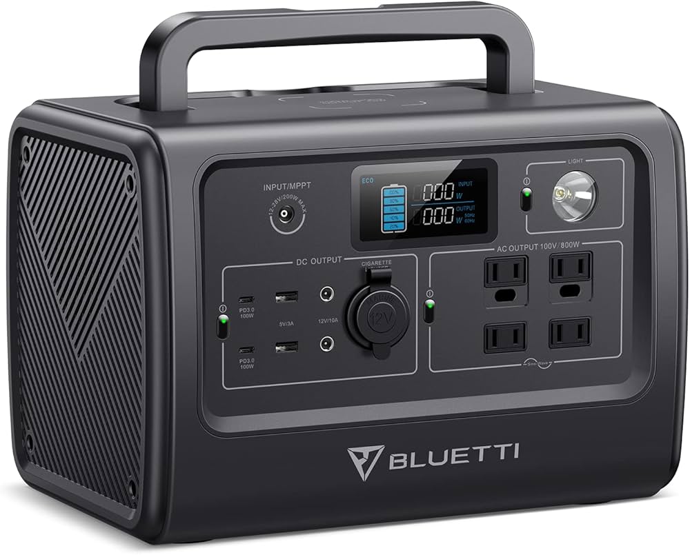 Amazon.co.jp: BLUETTI ポータブル電源 EB70S 大容量716Wh AC800W(瞬間