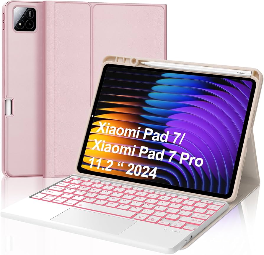 Amazon.com: Keyboard Case for Xiaomi Pad 7/ Pad 7 Pro 11.2 Inch, 7