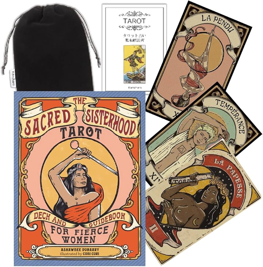 Amazon | Kancharo タロットカード 78 枚 タロット占い【セイクレッド