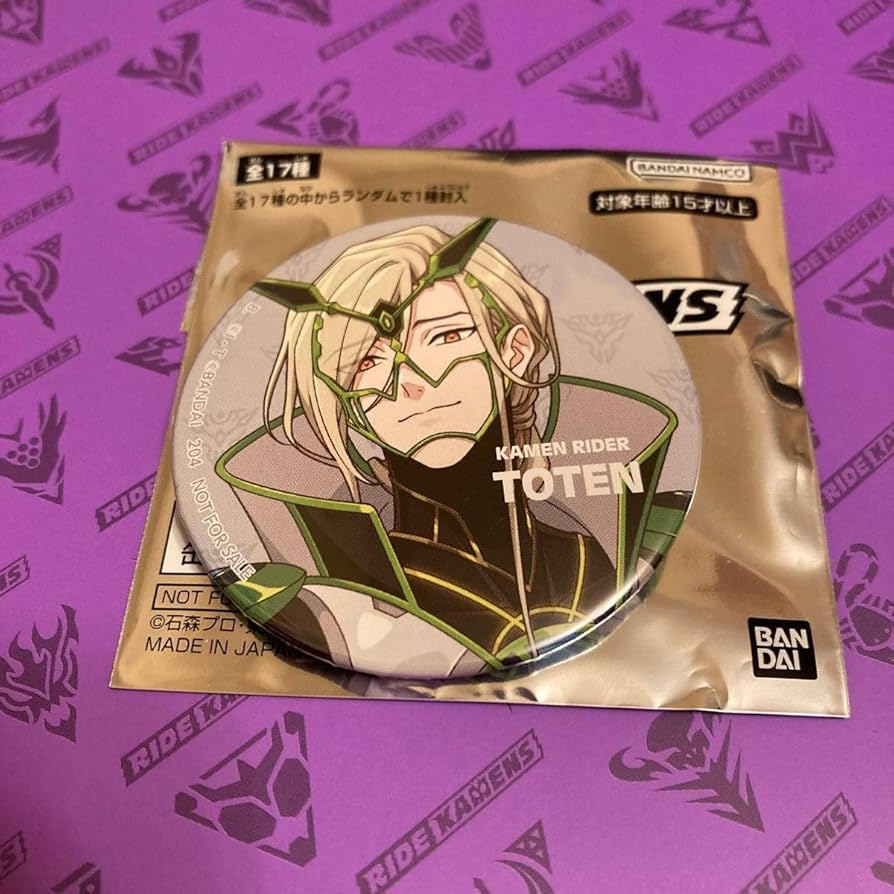 高塔 戴天 仮面ライダー ライドカメンズ anime japan 缶バッジ