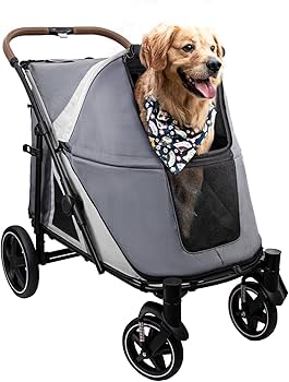 Amazon | GPR ペットカート 大型犬用カート ワンタッチ折りたたみ式 犬