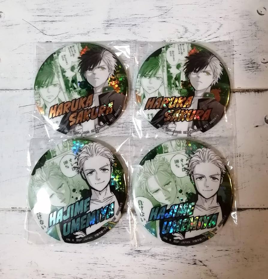 wind breaker ナムコ缶バッジ桜遥