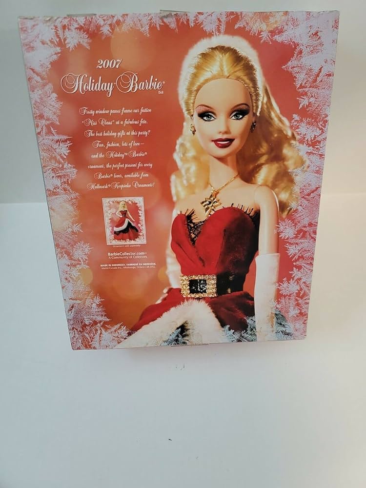 Amazon.com: Holiday 2007 for Barbie Doll NRFB : Toys & Games