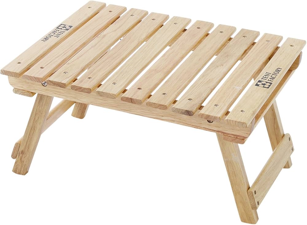 Amazon | TENT FACTORY(テントファクトリー) テーブル ウッドライン