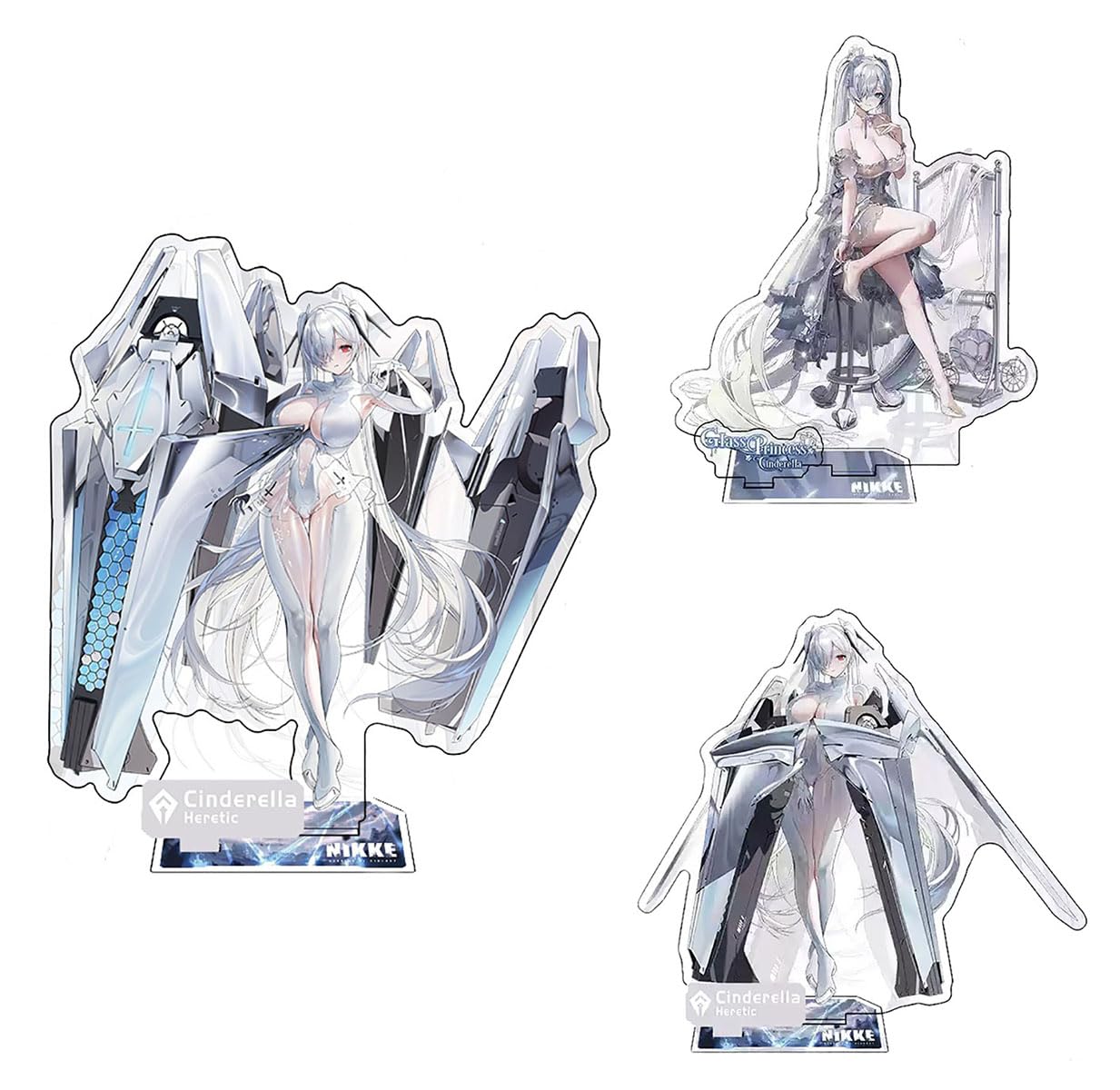 4枚セット 勝利の女神nikke c105 シンデレラ 特典 コミケ 勝利の女神