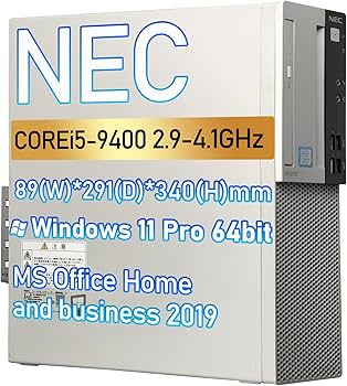 Amazon.co.jp: 【整備済み品】NEC Mate ML-5 デスクトップパソコン 第9