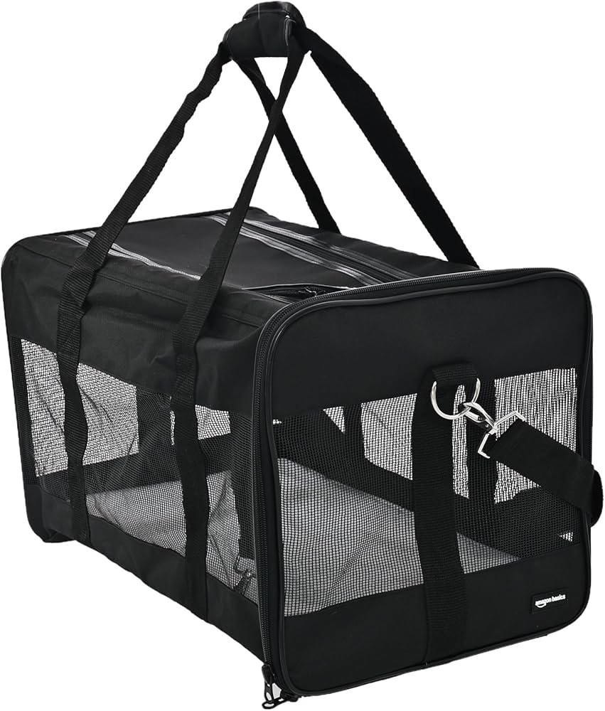 Amazon.co.jp: Amazonベーシック ソフトキャリーバッグ 犬 ・猫用 10kg