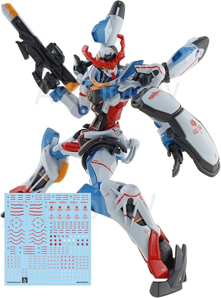 Amazon | HG ジークアクス デカール GQuuuuuuX 蛍光 水転写式 gh