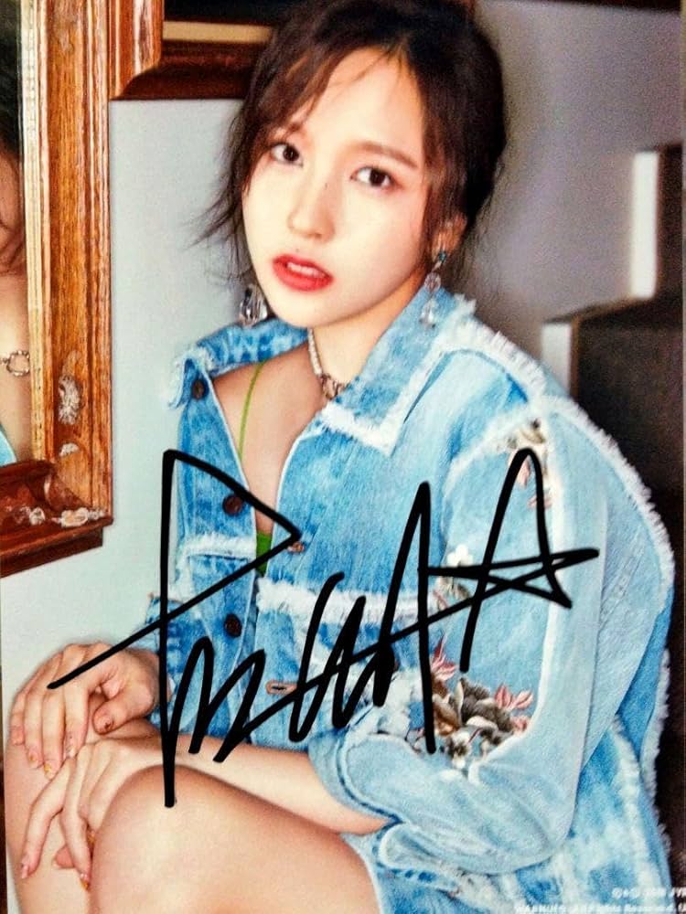 TWICE アメリカ盤 This is for 直筆サイン ミナ TWICE THIS IS FOR