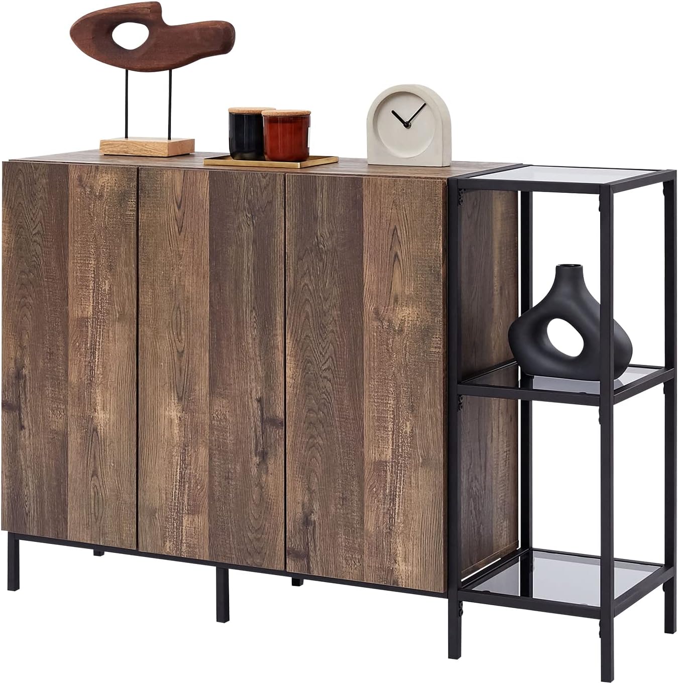 イギリス アンティーク家具 ディスプレイ キャビネット 1930年頃 772A