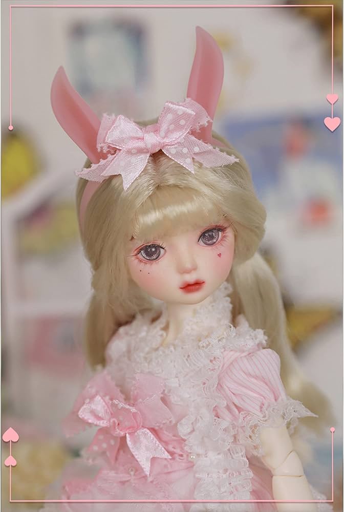 Amazon | 球体関節人形 1/4 BJDドール フルセット 日常風 メイク済み