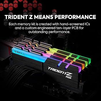 Amazon | G.SKILL Trident Z RGBシリーズ DDR4 RAM (XMP) 16GB (2x8GB