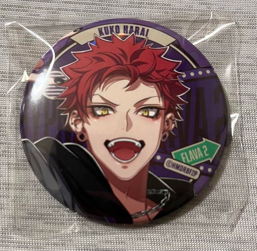 ヒプノシスマイク ヒプマイ flava2 缶バッジ 波羅夷空却 Amazon.co.jp