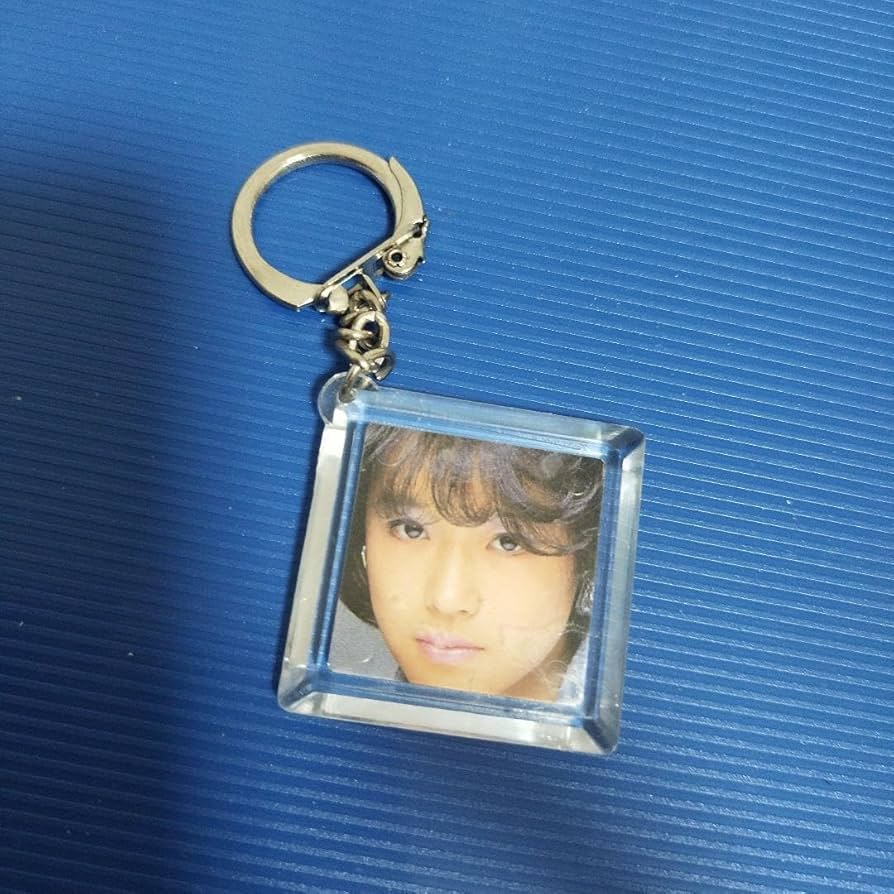 中森明菜 免許証キーホルダー 希少 中森明菜免許証キーホルダー希少