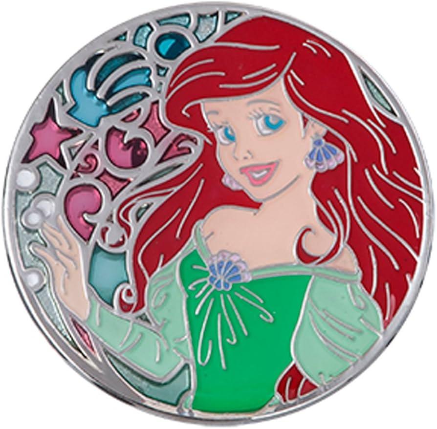 上海ディズニーランド正規品 プリンセス アリエル ピンバッジ 限数300