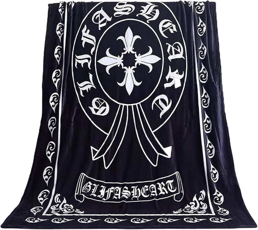 Amazon｜Geyaziu クロムハーツ 毛布 ブランケット ひざ掛け 敷きパッド