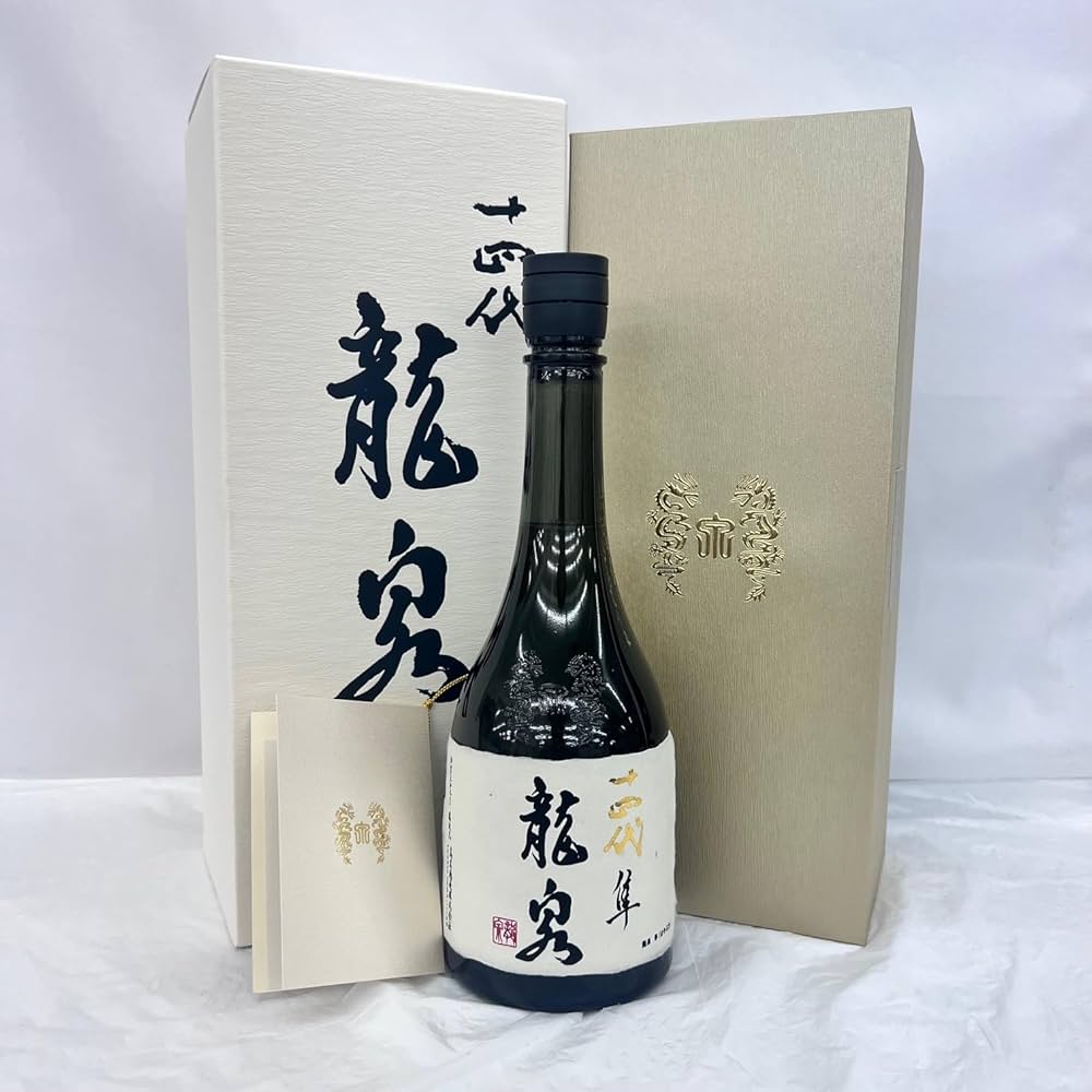 ま*ん様 十四代 龍泉 2024 日本酒 720ml 空瓶 化粧箱 ま*ん様 十四代