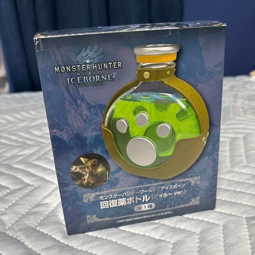 モンスターハンター 回復薬ボトル 20th 8個セット モンハン20周年ロゴ
