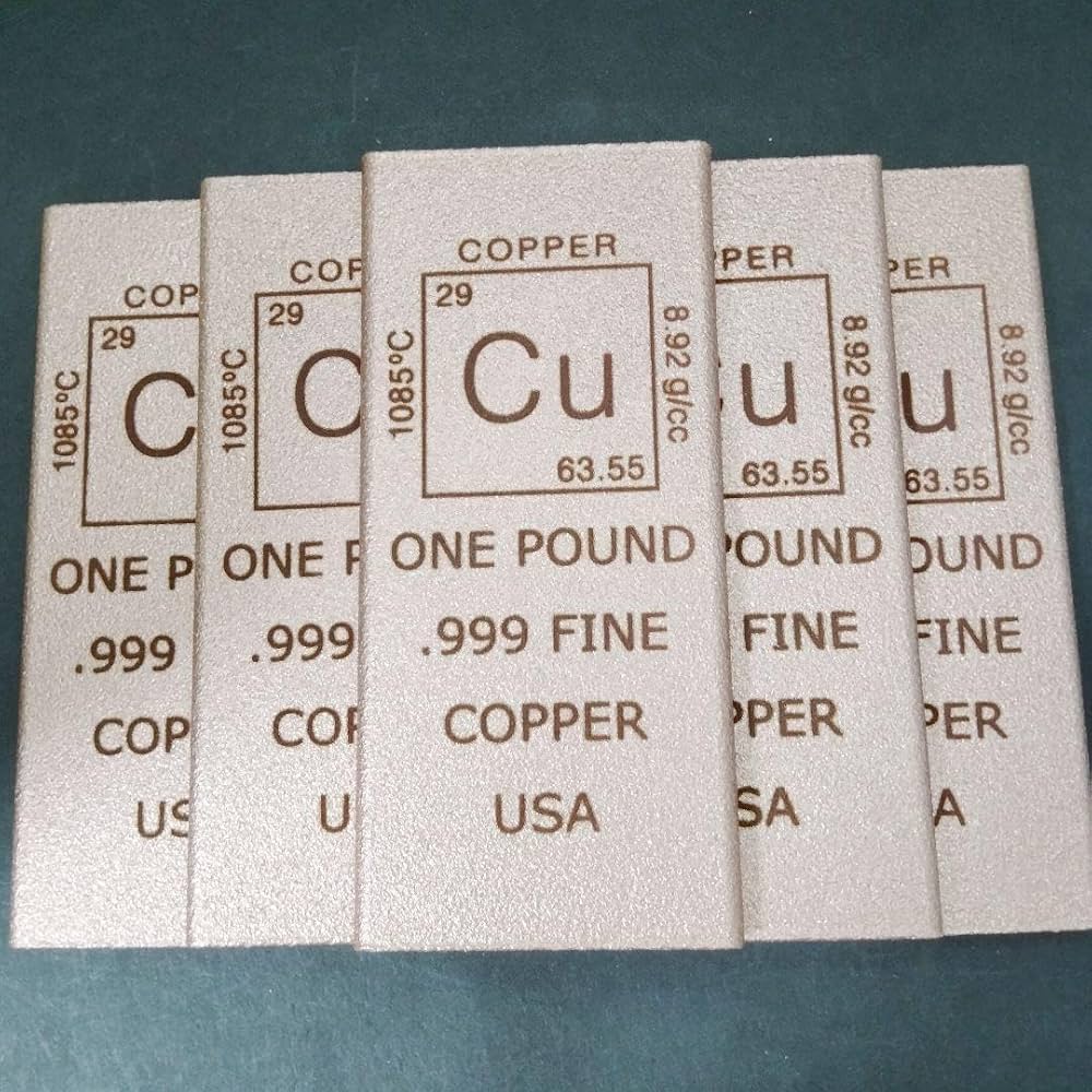 Amazon.co.jp: 純銅インゴット（純度99.9%） 1ポンド 銅バー 銅
