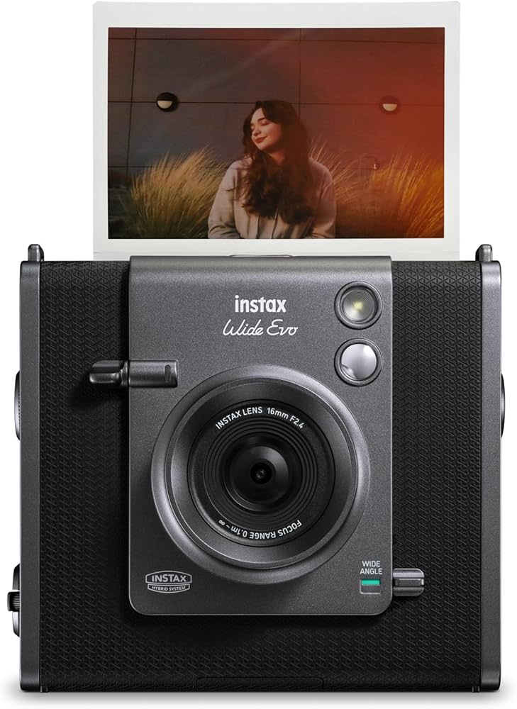 Amazon.co.jp: INSTAX WIDE EVO 2-in-1インスタントフィルムカメラと