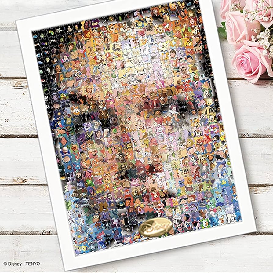 Amazon | テンヨー(Tenyo) 木製 パズルフレーム ディズニー