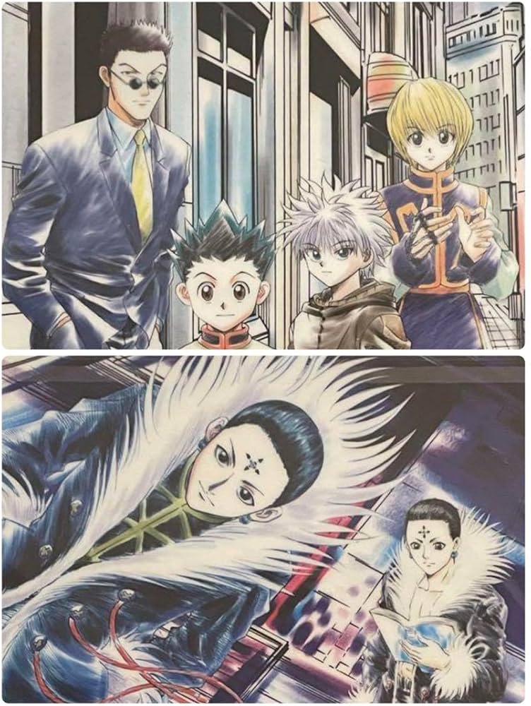 Amazon.co.jp: HUNTER×HUNTER ハンターハンター 下敷 クロロ キルア