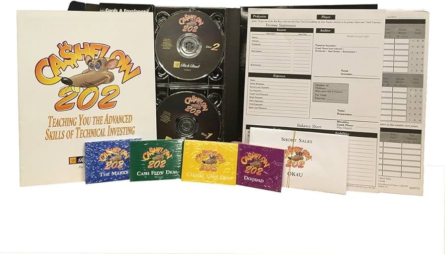 Amazon.co.jp: CashFlow 202 ボードゲーム Rich Dad Poor Dad : おもちゃ