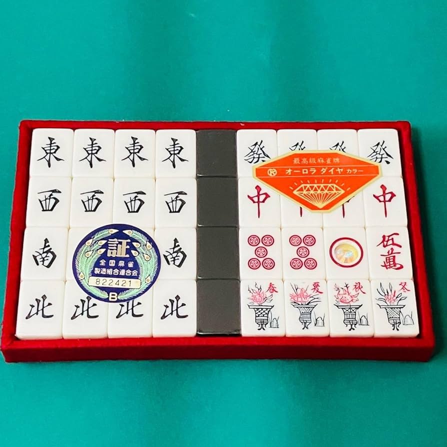 人気 全自動麻雀卓 旧アモス（26mm）牌 青と黄セット メルカリ】全自動