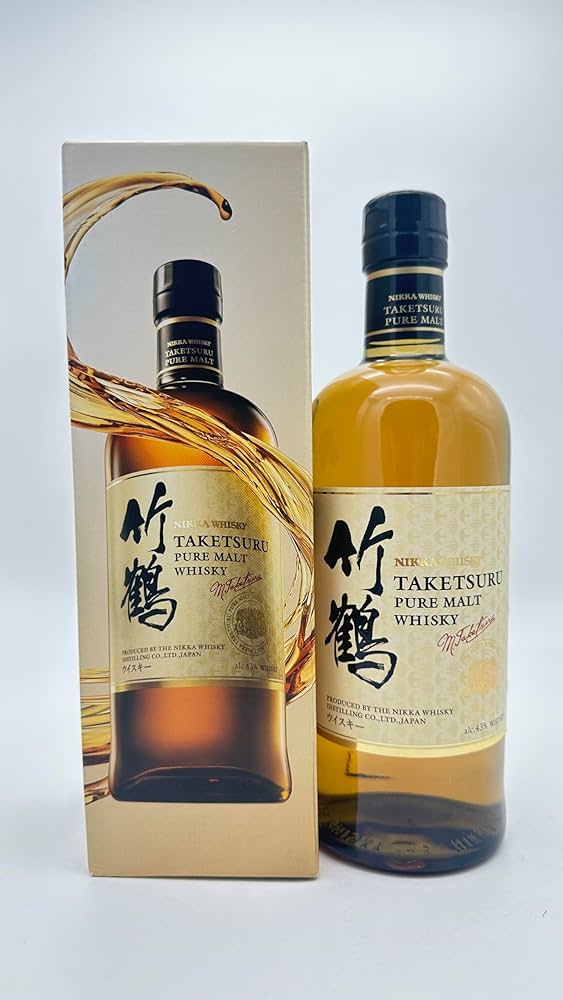 竹鶴 カートン付竹鶴 ピュアモルト【逆輸入品】カートン付き 6本 海外