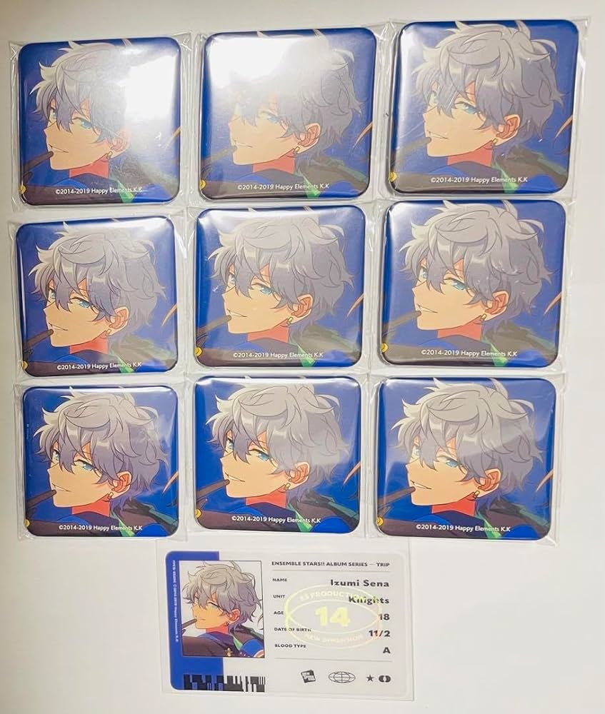 あんスタ 瀬名泉 アルバム缶 あんスタ Knights アルバム缶バッジ 瀬名