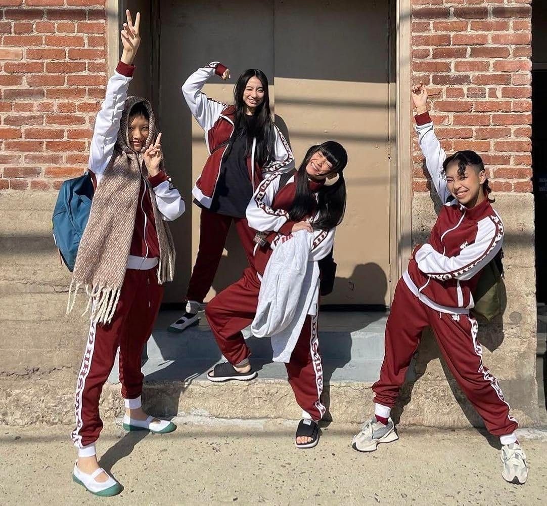 新しい学校のリーダーズ ジャージ 紺色/白 XXL 上下セット 新しい学校