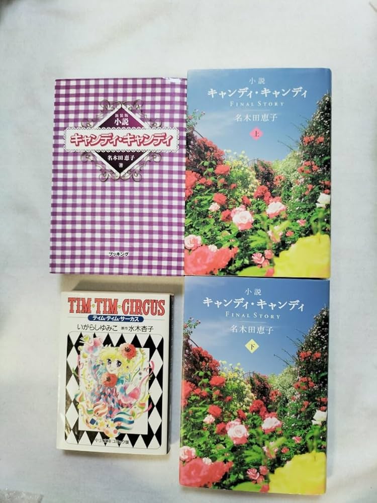 帯付き「小説キャンディ・キャンディFINAL STORY 」上下巻□名木田恵子