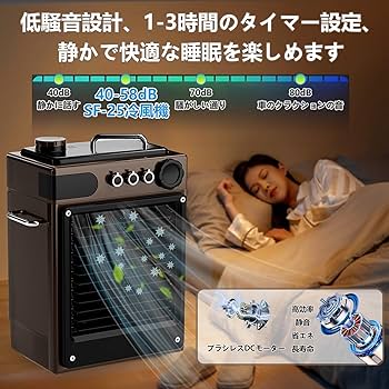Amazon | ZAPJQL 屋外冷風扇 冷風機【45000mAh大容量バッテリー】電池