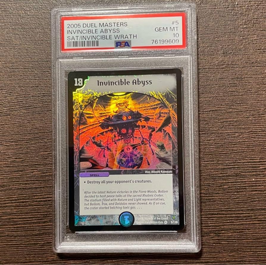 Amazon.co.jp: デュエマ インビンシブルアビス 英語版 PSA10 ワン