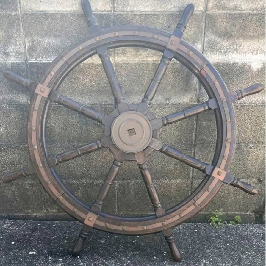 アンティーク船舵