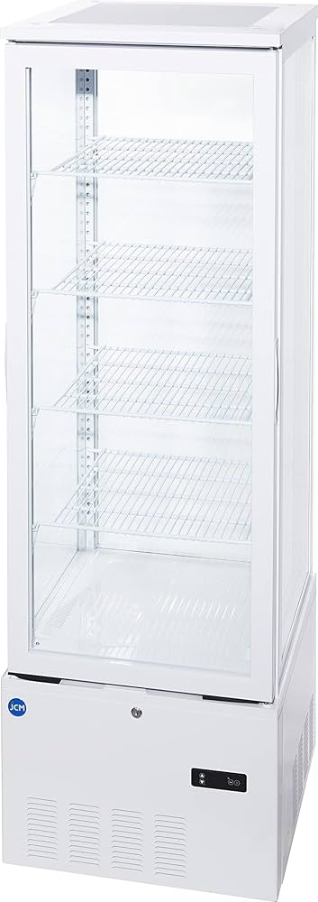 Amazon | 業務用(ジェーシーエム)JCM 4面ガラス冷蔵ショーケース（片面