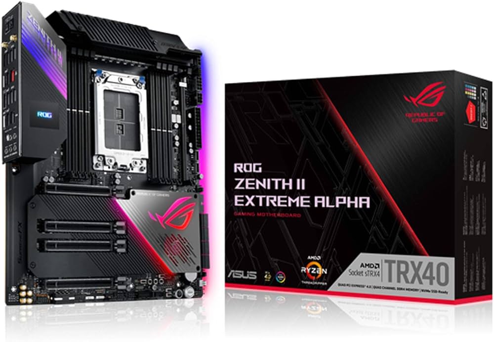 Amazon | ASUS AMD TRX40 搭載 sTRX4 対応 マザーボード ROG ZENITH II
