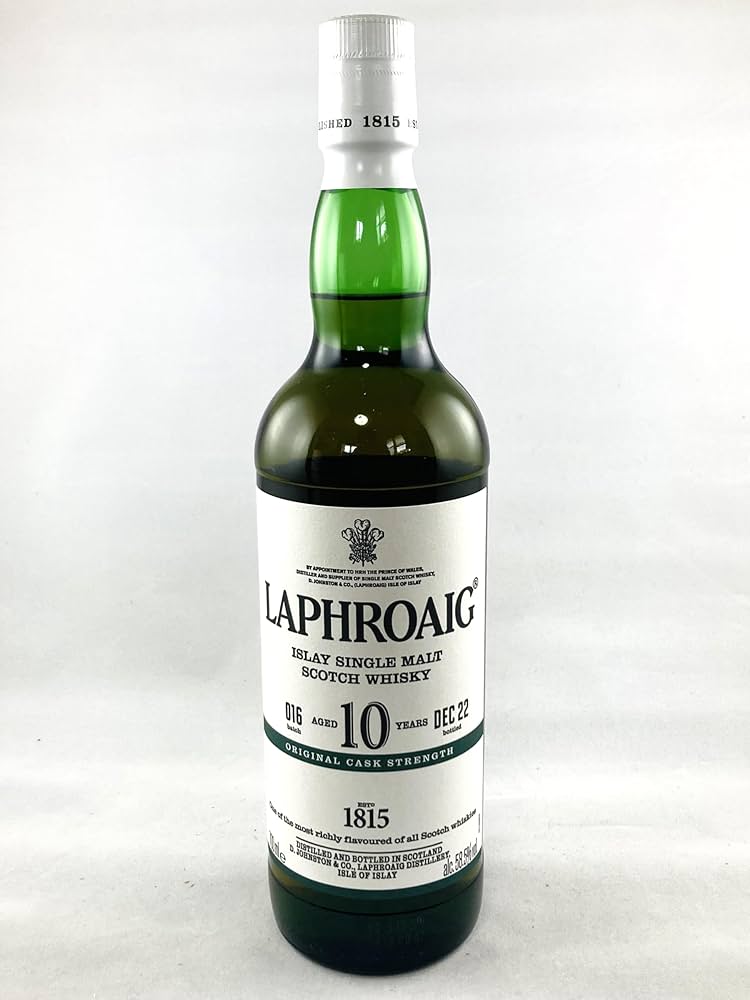 Amazon.co.jp: ラフロイグ 10年 カスクストレングス 700ml [並行輸入品