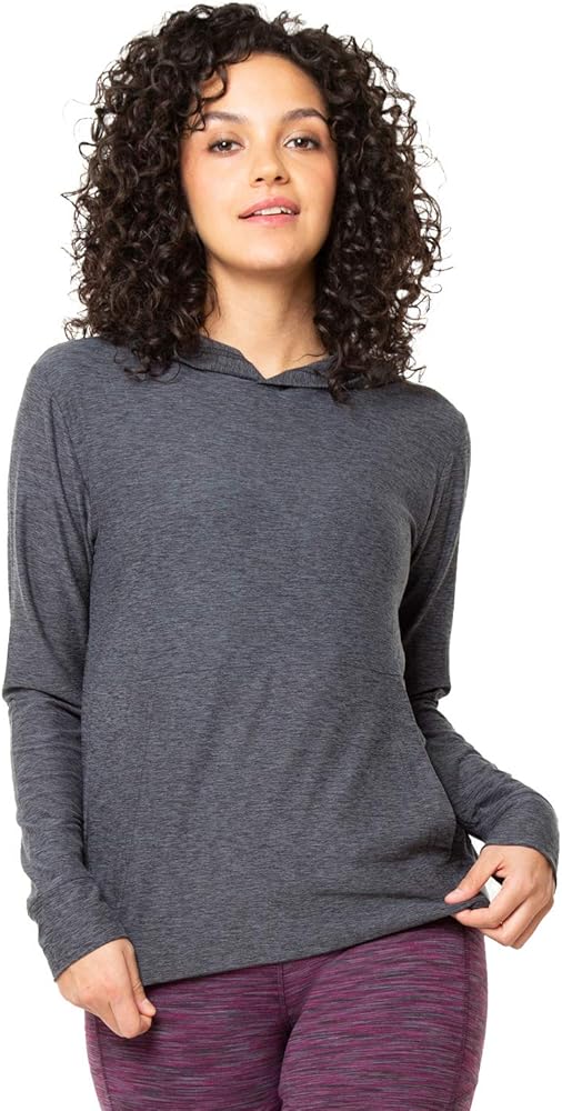 Amazon.com: Kyodan Women's Ultra Soft Long Sleeve Hoodie with