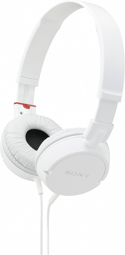 Amazon.com: Sony MDRZX100 ZX Series Stereo Headphones (White