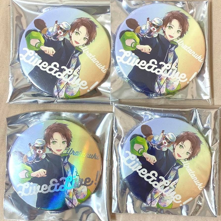 うらたぬき缶バッジ