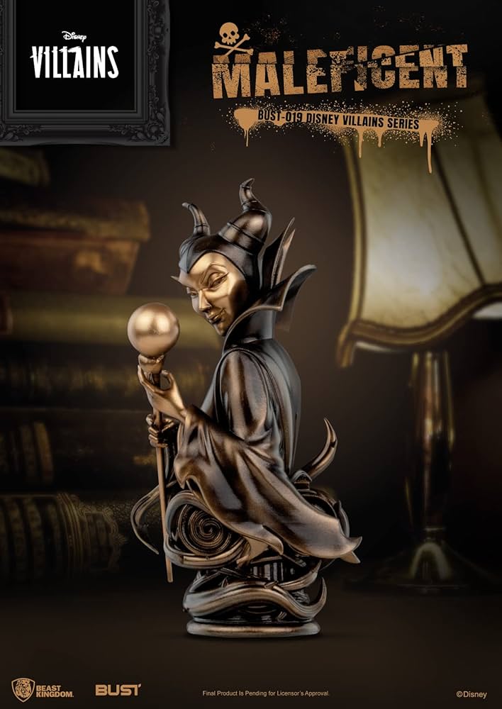 Amazon.co.jp: ディズニー ヴィランズ マレフィセント BUST-019 PVC像