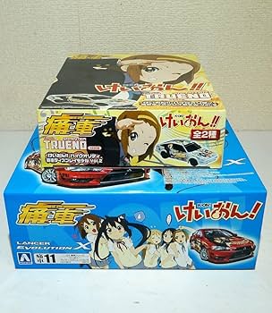 Amazon.co.jp: アオシマ 1/24 痛車 けいおん ランサーエボリューション