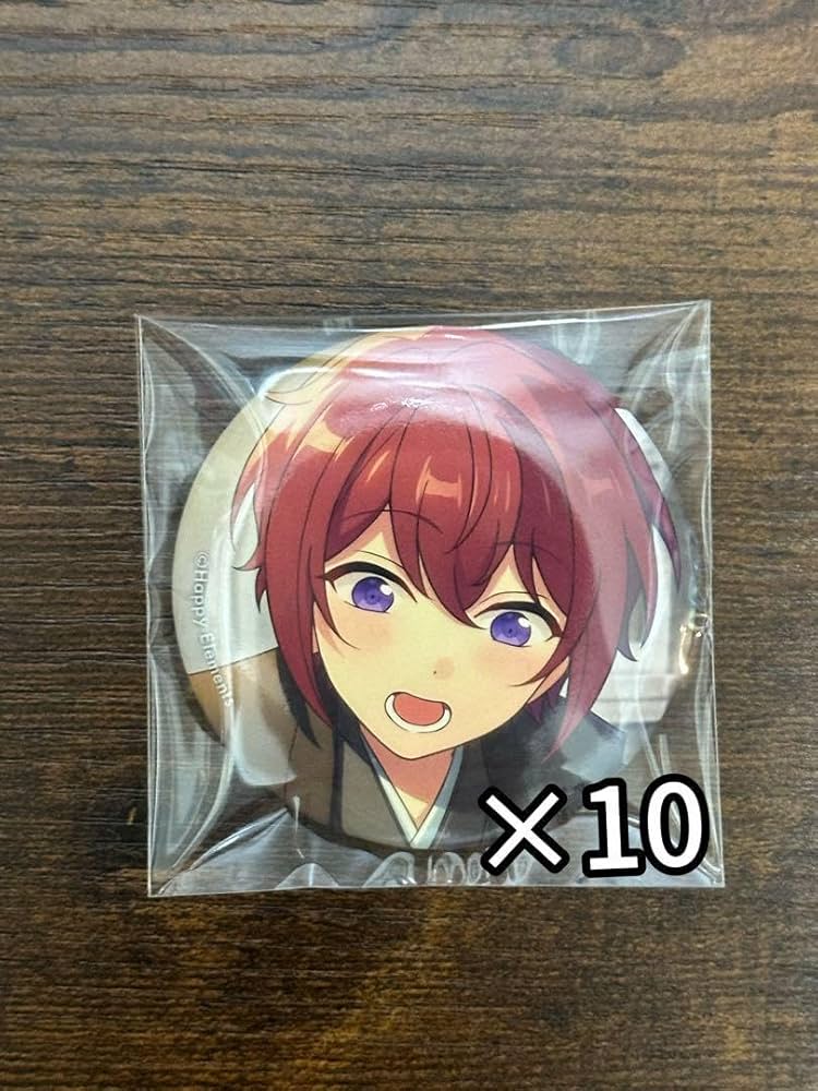 あんスタ フィーチャー 缶バッジ 朱桜司 あんスタ 朱桜司 缶バッジ